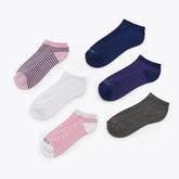 Nautica Women's Athletic Low-Cut Socks Multi