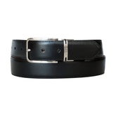 Nautica Men's Reversible Leather Dress Belt Light Grey