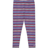 Nautica Little Girls' Wave-Striped Legging (4-6X) Navy