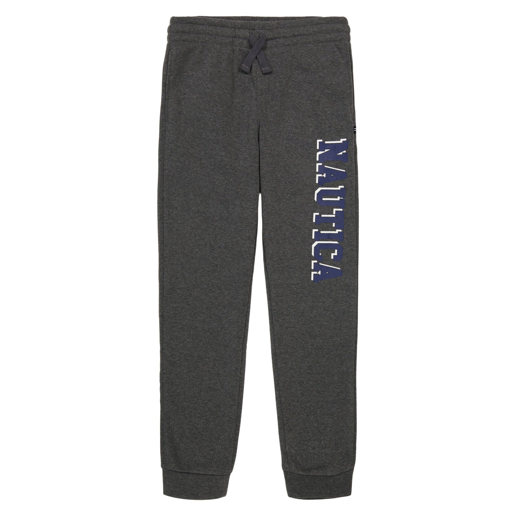 Nautica Toddler Boys’ Logo Graphic Jogger (2T-4T) Grey Heather
