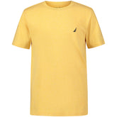 Nautica Boys' Crewneck T-Shirt Mustard Field