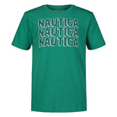 Nautica Toddler Boys' Logo Graphic T-Shirt (2T-4T) Sage