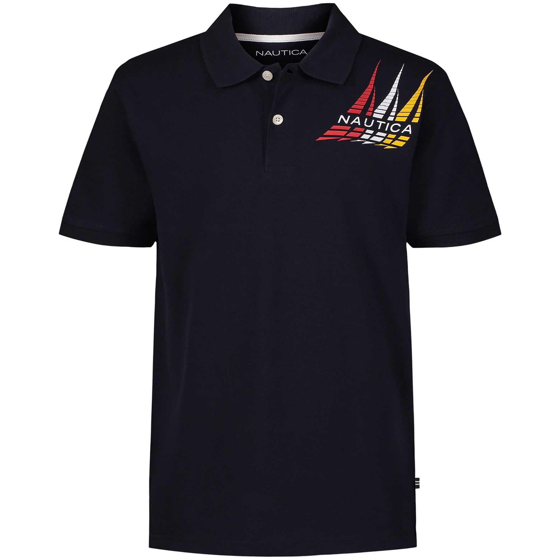 Nautica Boys' J-Class Logo Polo Aquadream