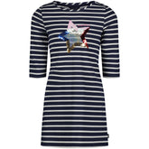 Nautica Toddler Girls’ Stripes And Sequins Dress (2T-4T) Navy