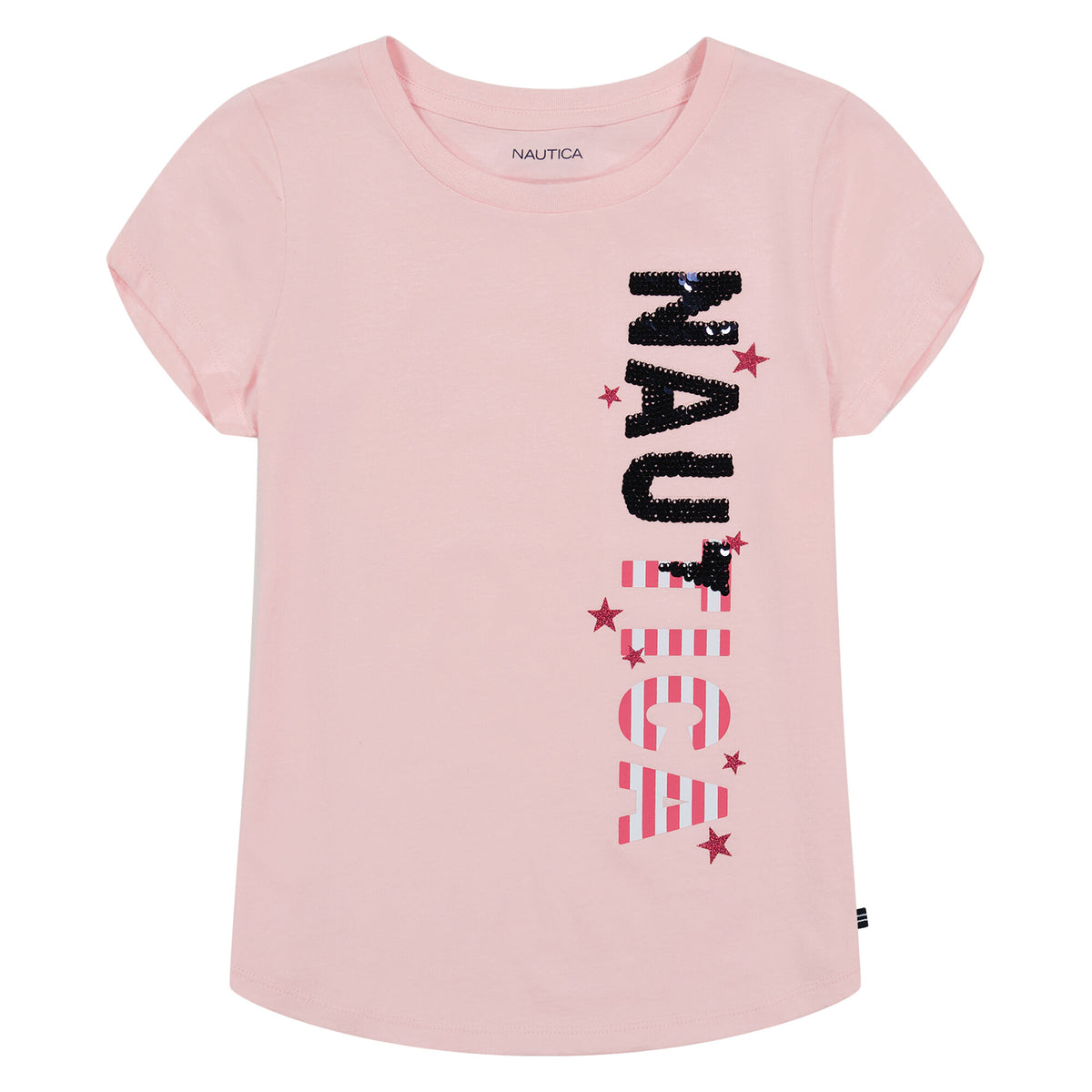 Nautica Girls' Americana T-Shirt (7-16) Sunguard Red