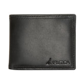 Nautica Men's Logo Passcase Wallet Black