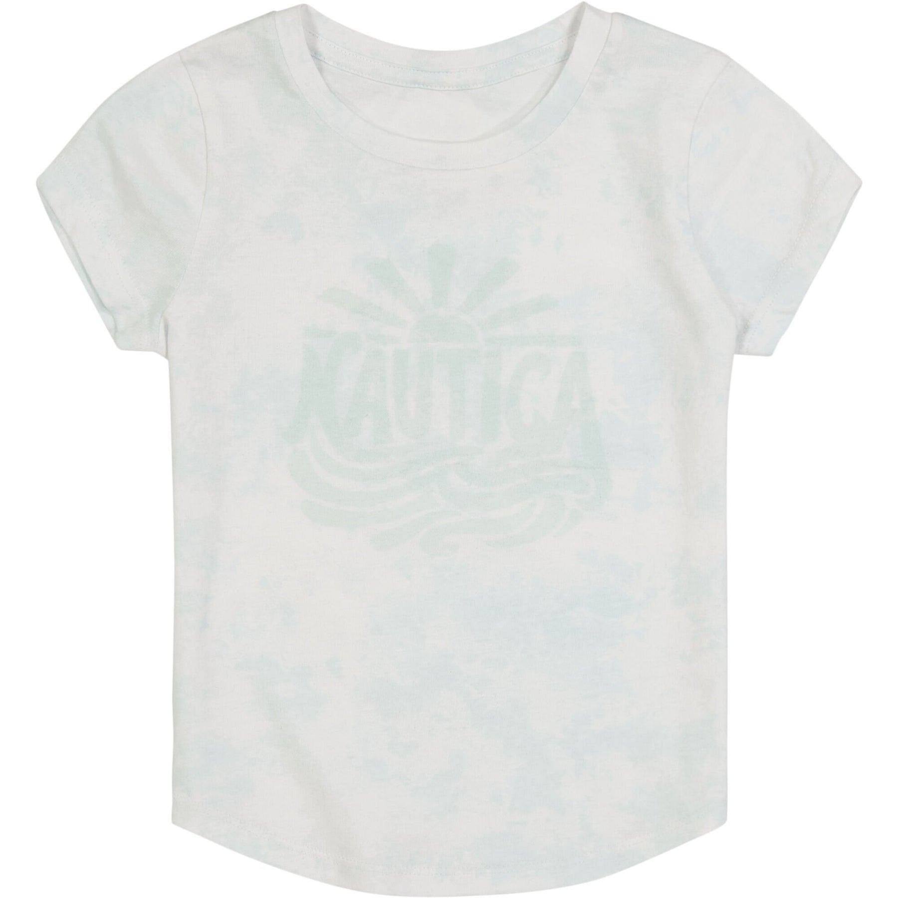 Nautica Girls' Sunshine Graphic T-Shirt (7-16) Worn Chambray