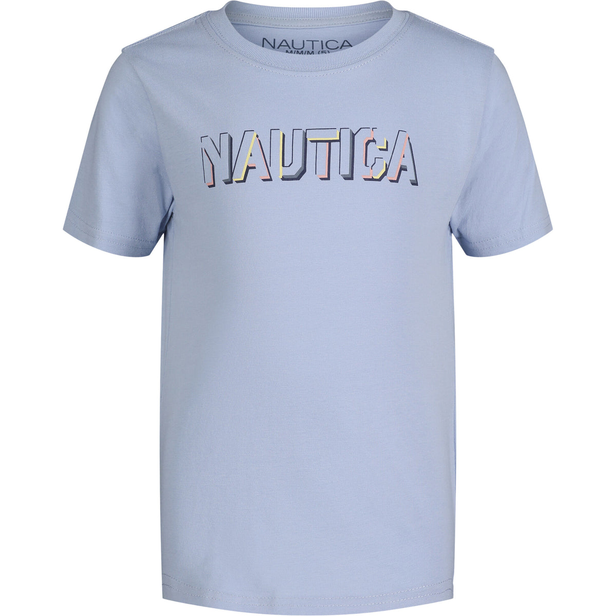 Nautica Toddler Boys' Graphic T-Shirt (2T-4T) Azure Blue