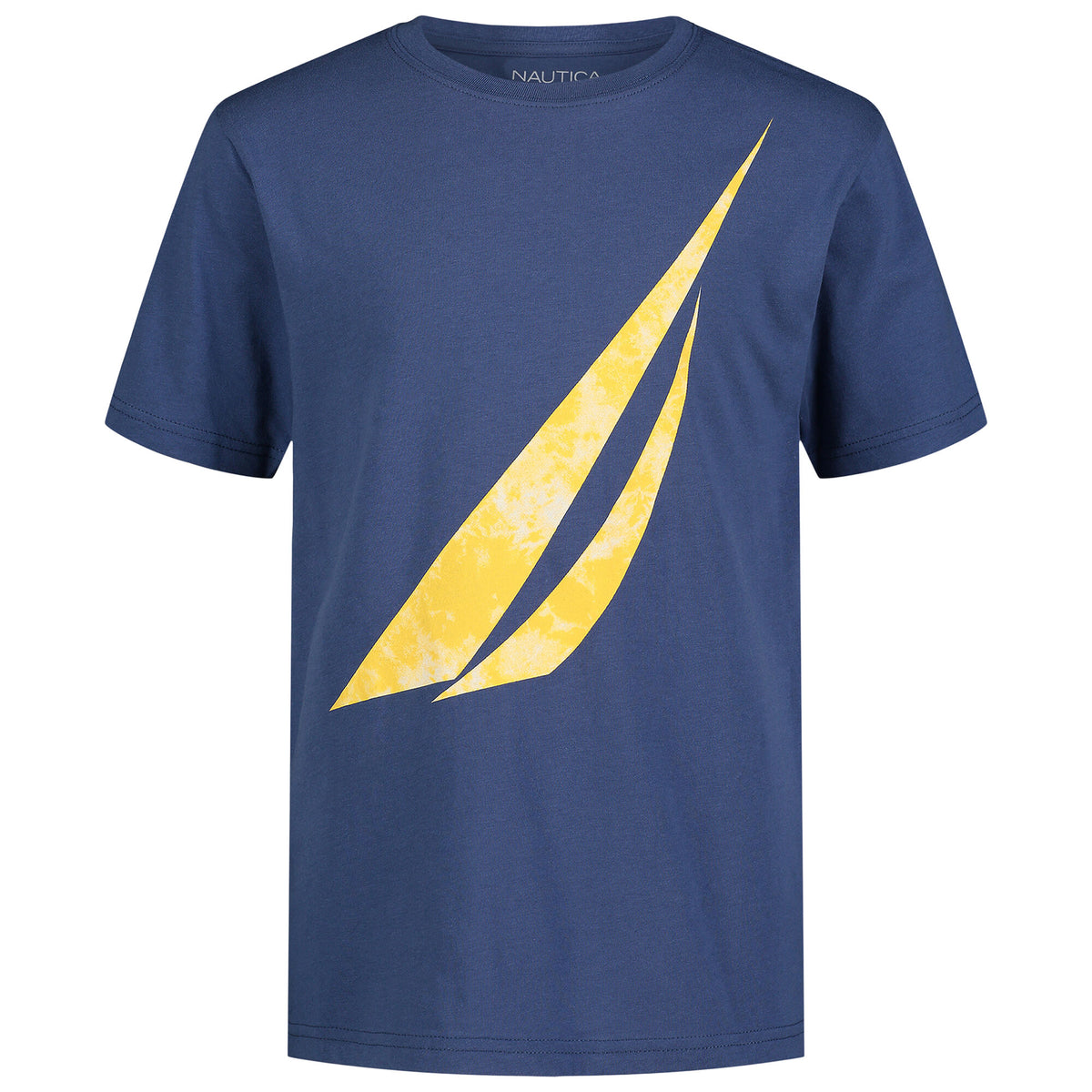 Nautica Toddler Boys' Tie Dye J-Class Logo Graphic T-Shirt (2T-4T) Blue Mirage