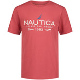 Nautica Little Boys' J-Class Racing Graphic T-Shirt Orchid Pink