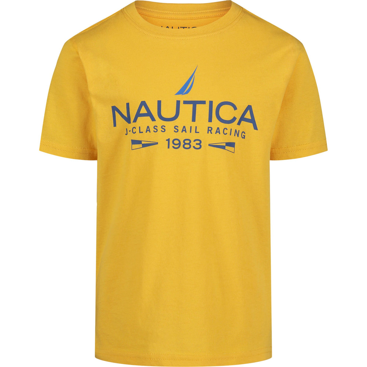 Nautica Boys' J-Class Racing Graphic T-Shirt Empire Gold