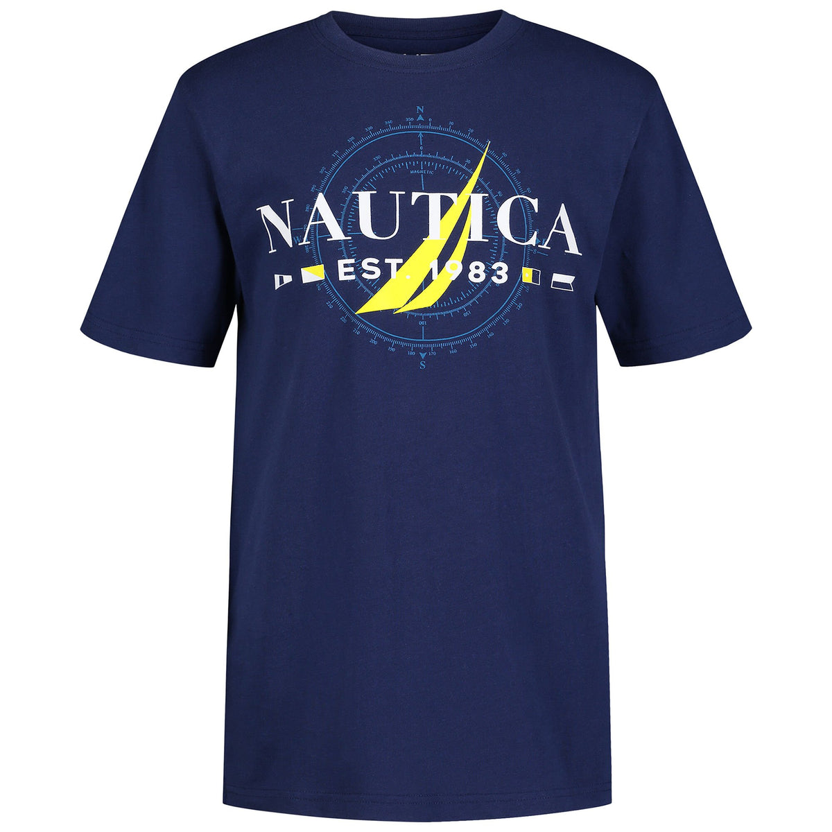 Nautica Toddler Boys' Navigation Graphic T-Shirt (2T-4T) J Navy