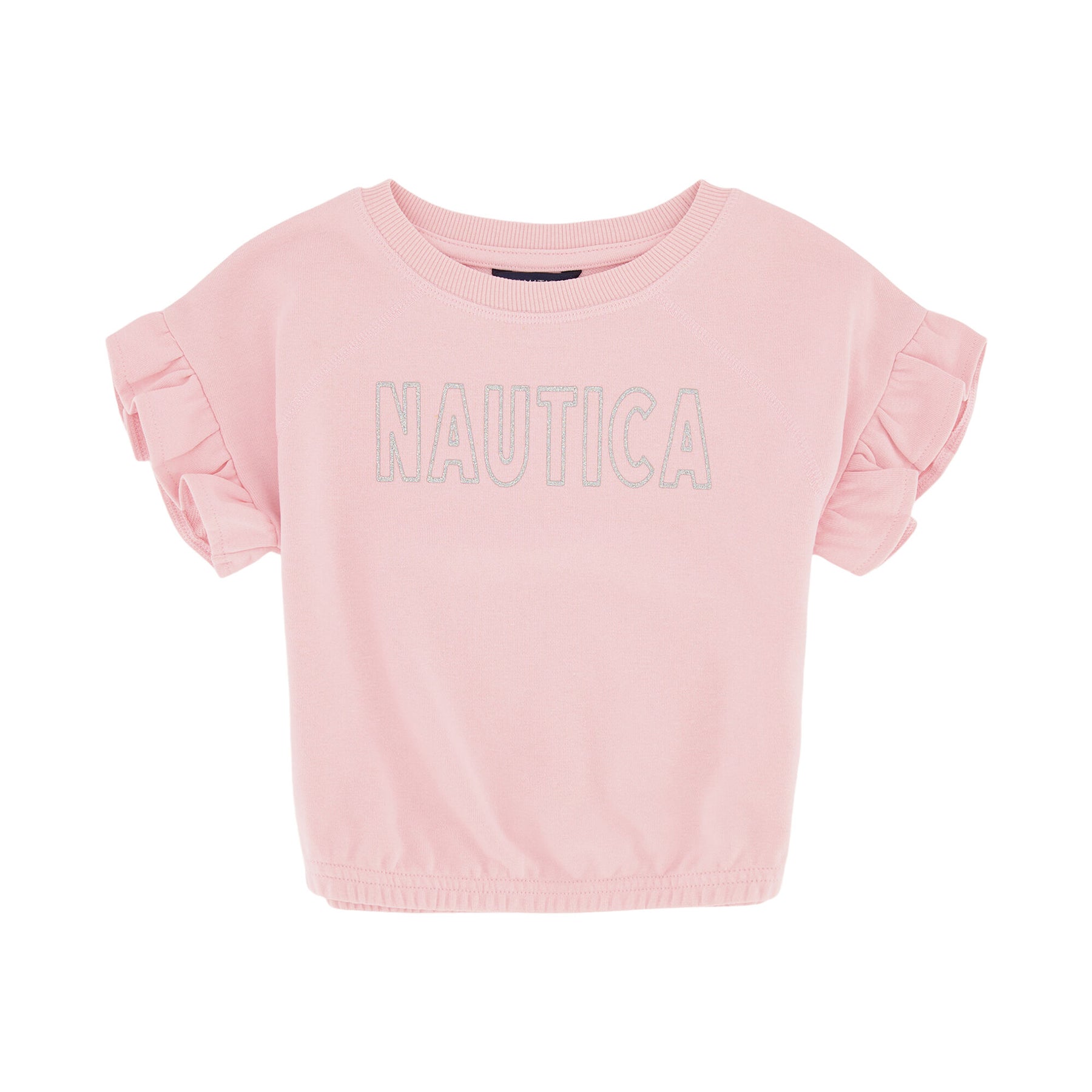 Nautica Girls' Tie-Front Sweatshirt (7-16) Sunguard Red