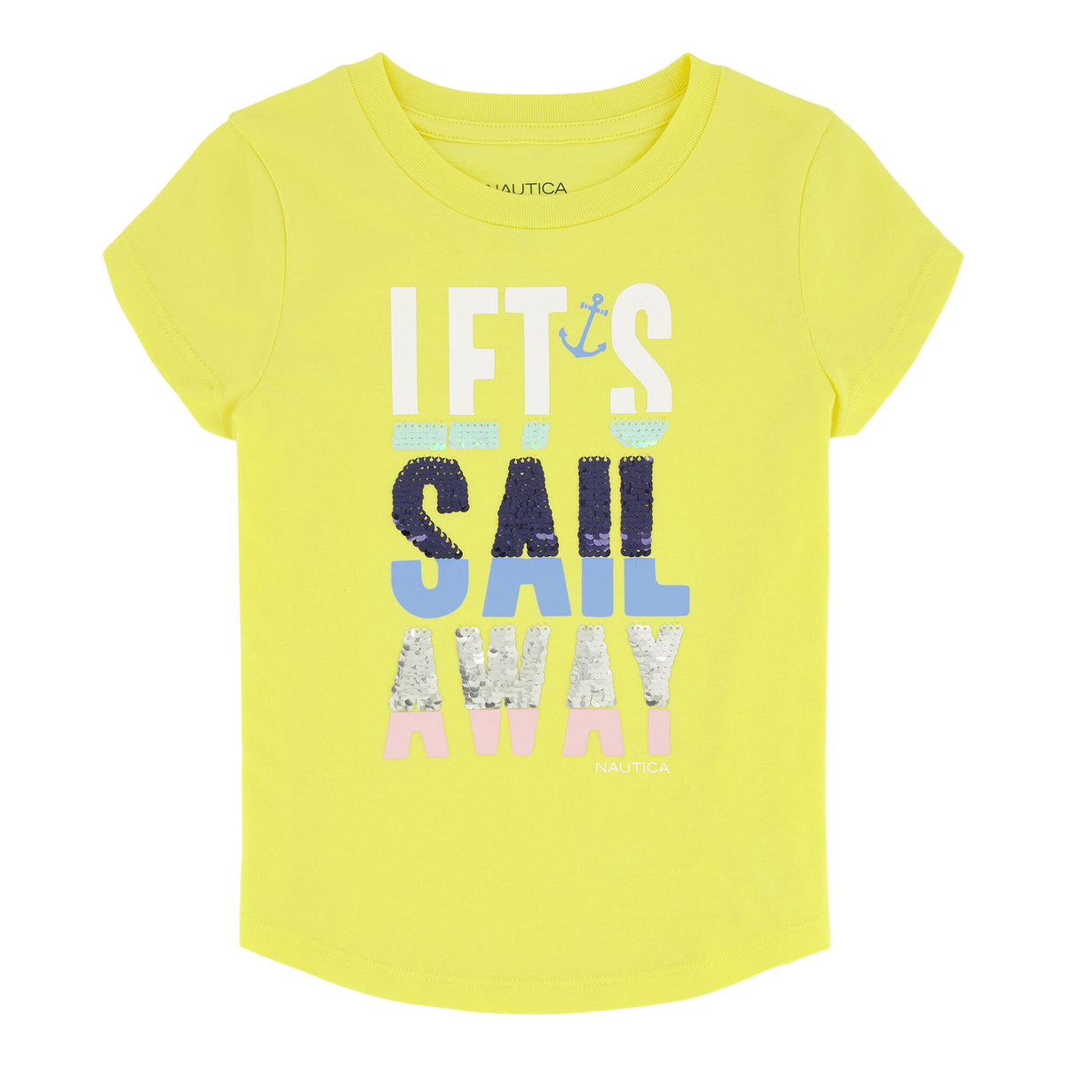 Nautica Girls' Sail Away T-Shirt (7-16) Oro
