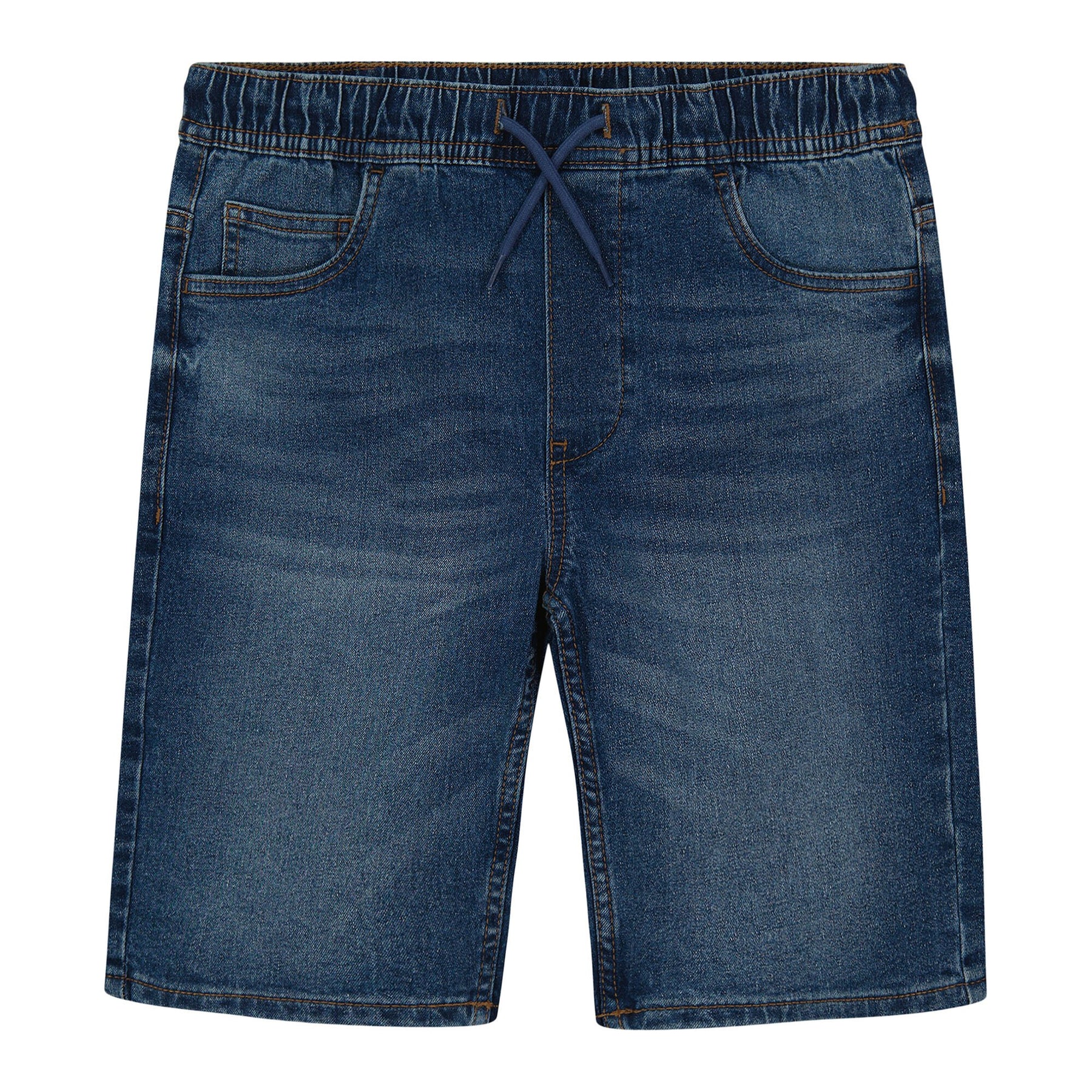 Nautica Boys' Pull-On Denim Short Horizon Blue