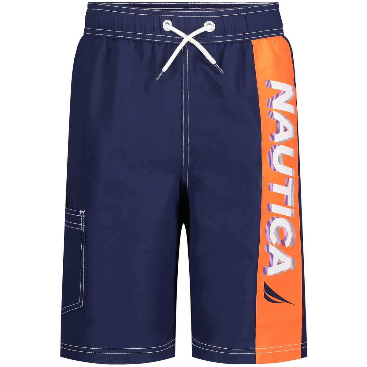 Nautica Toddler Boys' Flag In Motion Board Short (2T-4T) J Navy