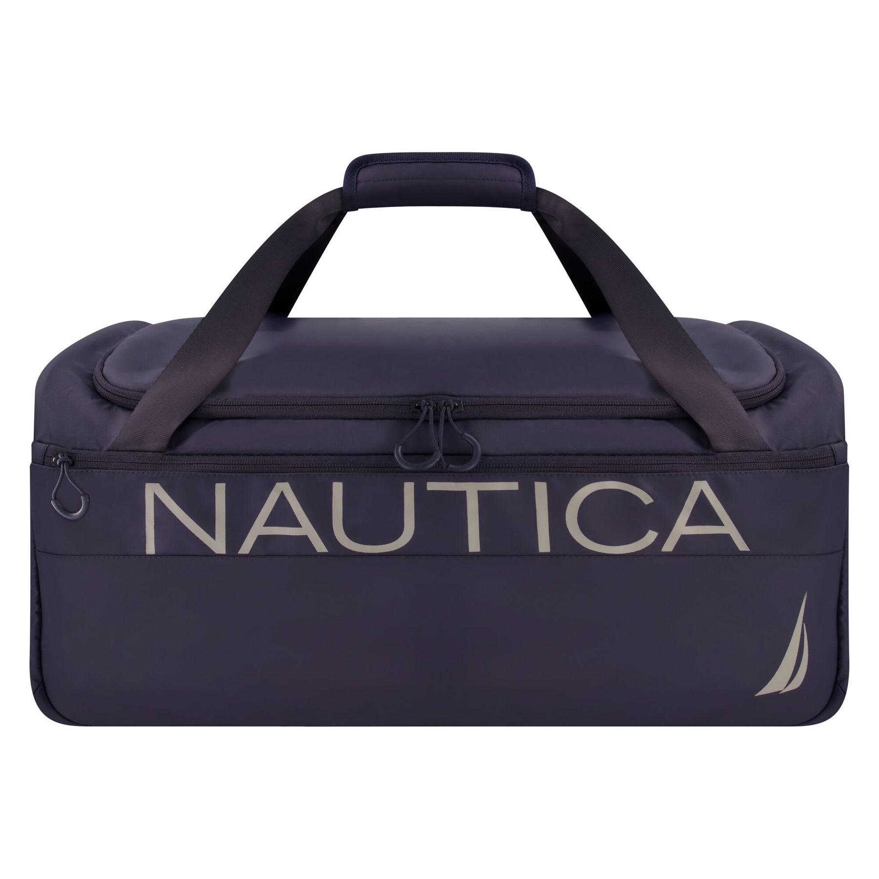 Nautica Men's Logo Duffel Bag Workshirt Blue
