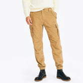 Nautica Men's Corduroy Cargo Jogger Tuscany Tan