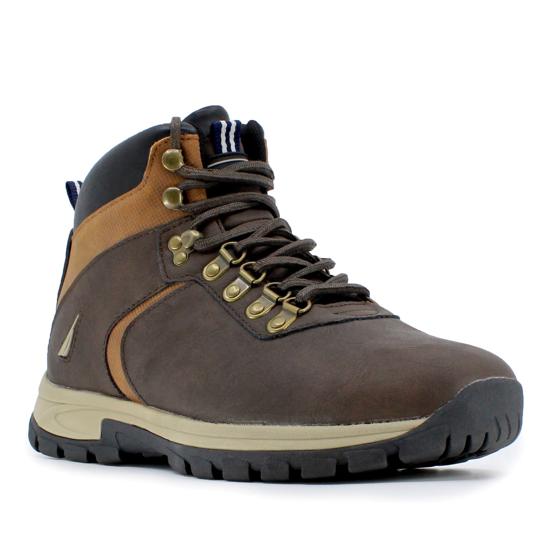 Nautica Lace-Up Work Boot Chocolate