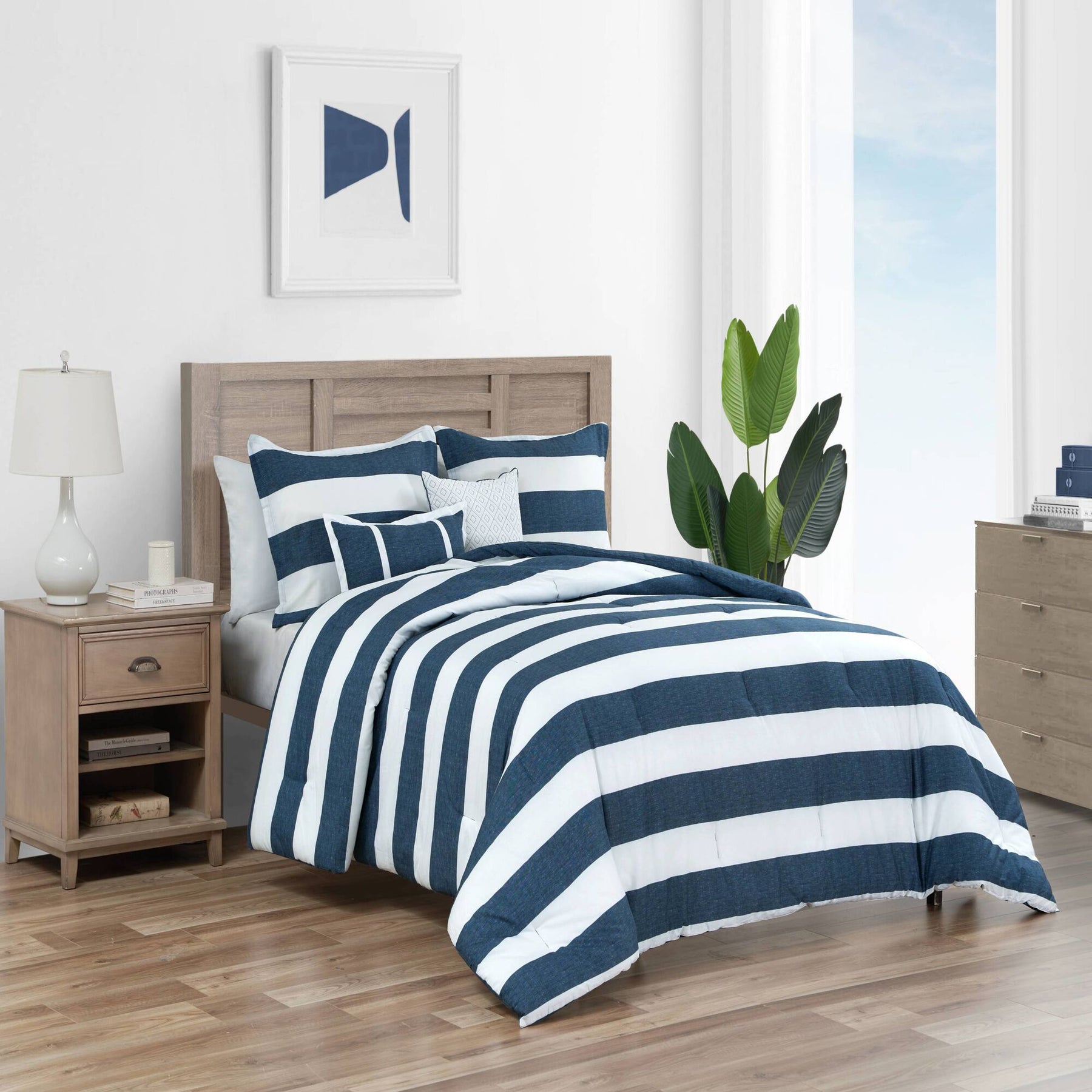 Nautica Highline Full/queen Comforter And Sham Set Bali Bliss
