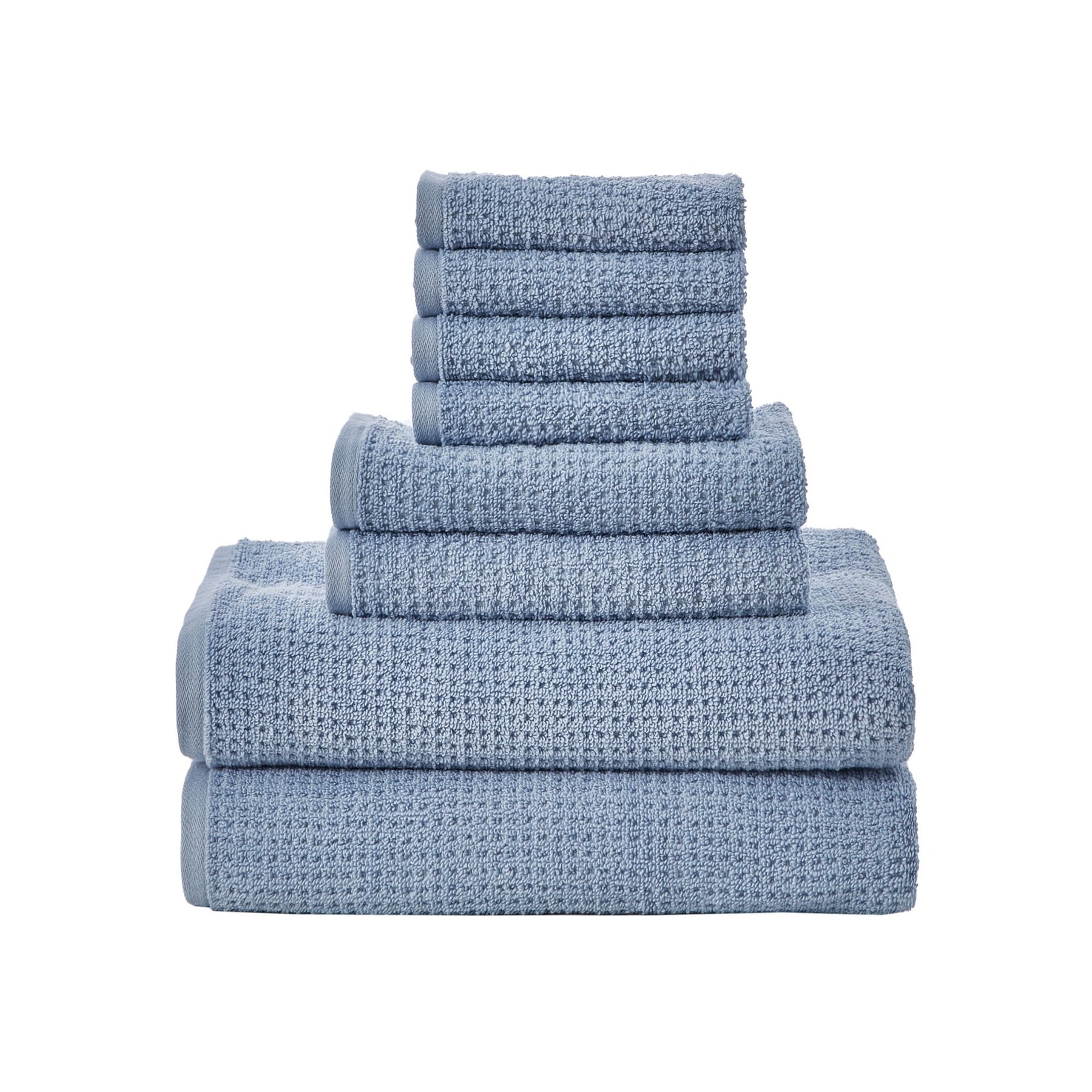 Nautica Oasis Solid Towel Set Aqua Sky