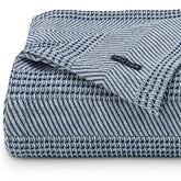 Nautica Chevron Navy Full/queen Blanket Multi