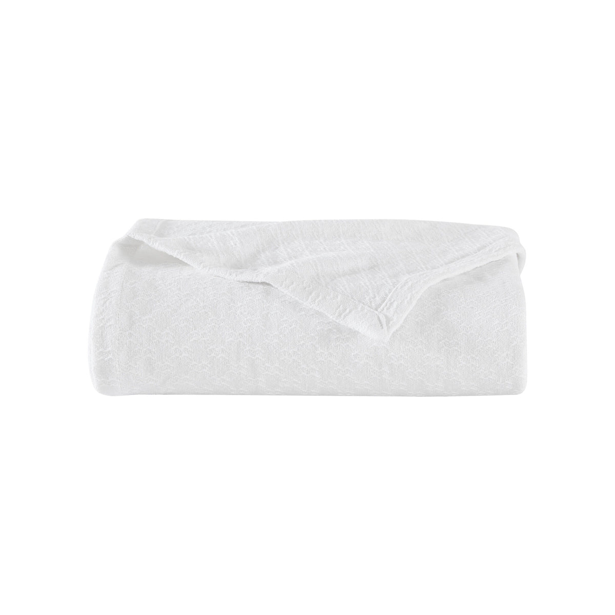 Nautica Ripple Cove King Blanket Antique White Wash