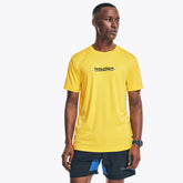 Nautica Men's Competition Sustainably Crafted Logo T-Shirt Blazing Yellow