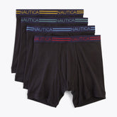 Nautica Men's Cotton Boxer Briefs Haze