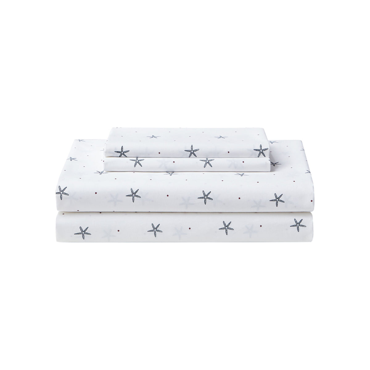 Nautica Star Spangled Coastal Full Sheet Set Blue Mirage