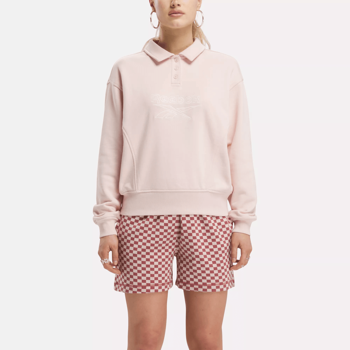 Reebok Women's Classics Y2K Cover-Up Pink