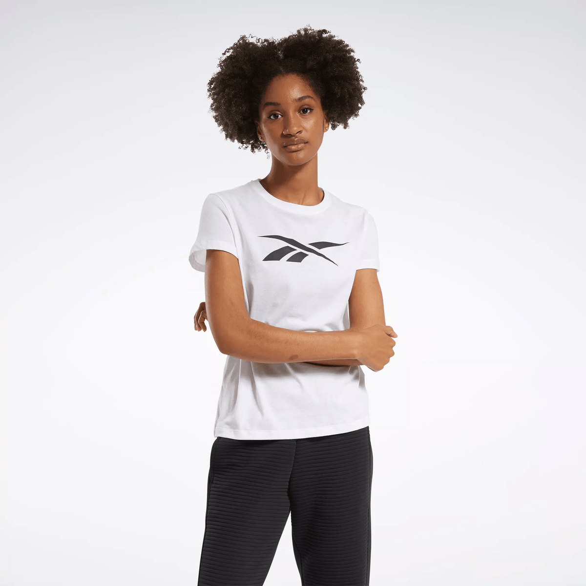 Reebok Women's Training Essentials Vector Graphic Tee White