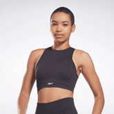 Reebok Women's United By Fitness Myoknit Seamless Top Black