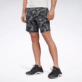 Reebok Men's Workout Ready Camo Graphic Shorts Black