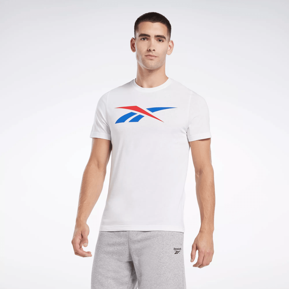 Reebok Men's Graphic Series Vector T-Shirt White