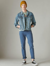 Lucky Brand 110 Slim Sateen Stretch Jean - Men's Pants Denim Slim Fit Jeans Ensign