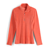 Spyder Shimmer Bug Half Zip T-Neck Orange