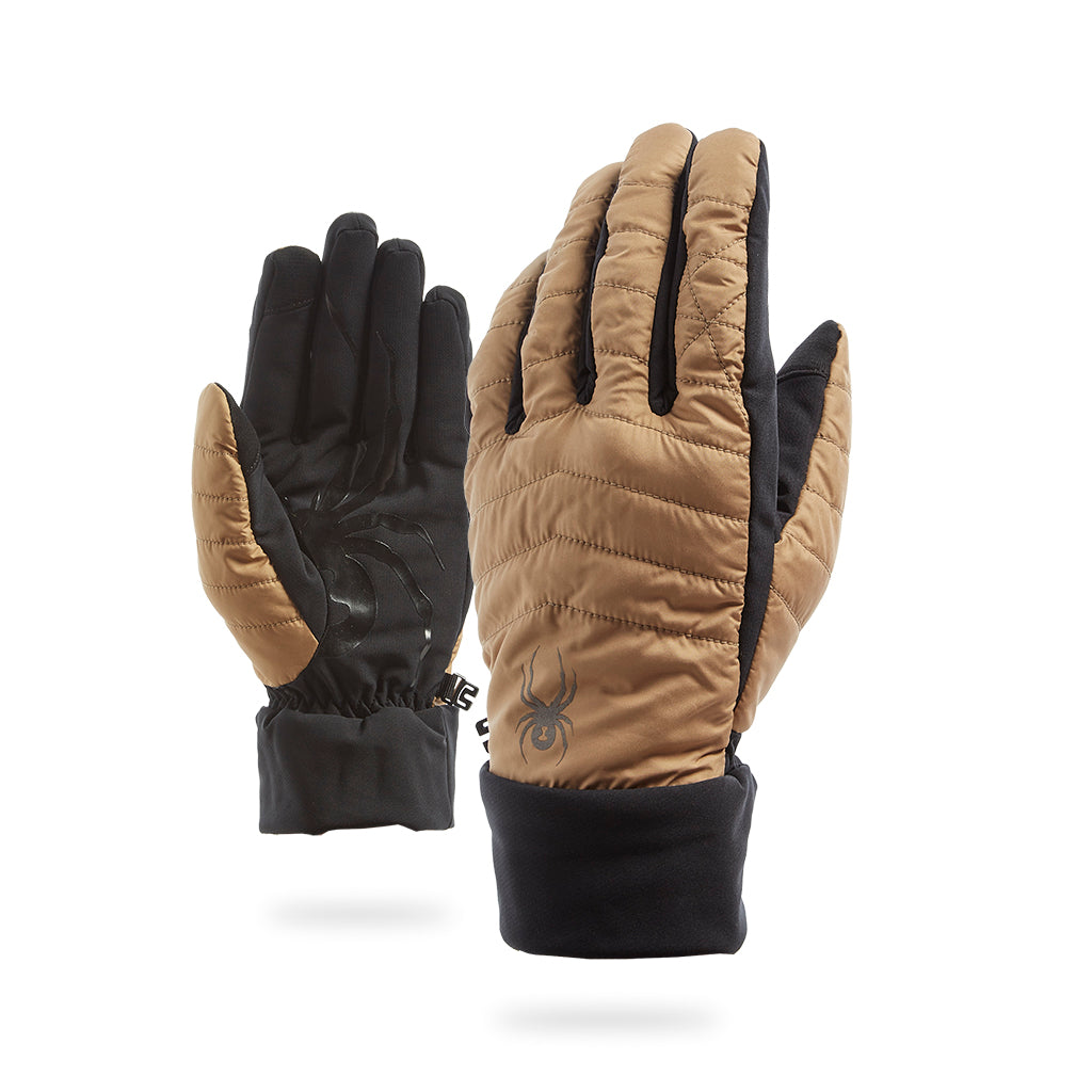 Spyder Glissade Hybrid Ski Glove Beige