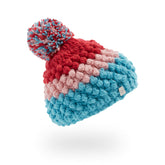 Spyder Brrr Berry Pom Hat Blue