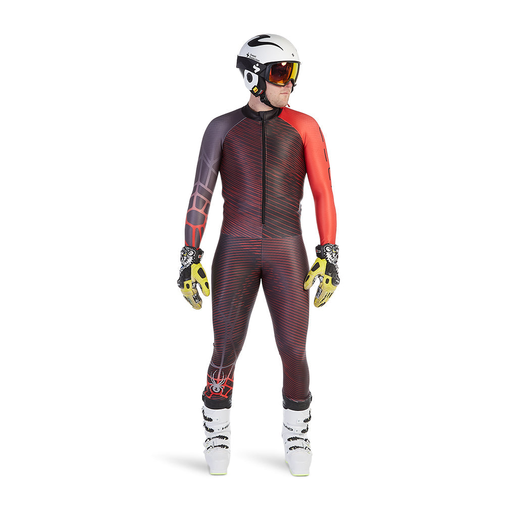 Spyder World Cup Ski Racing Suit Grey