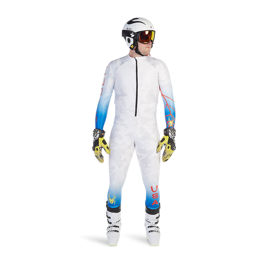 Spyder World Cup Ski Racing Suit White