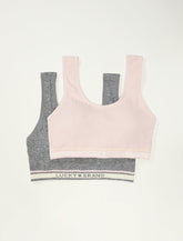 Lucky Brand 2 Pack Plus Lucky Comfort Bra Light Pink