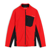 Spyder Bandit Full Zip Sweater Red