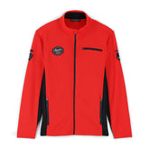 Spyder Bandit Wengen Full Zip Sweater Red