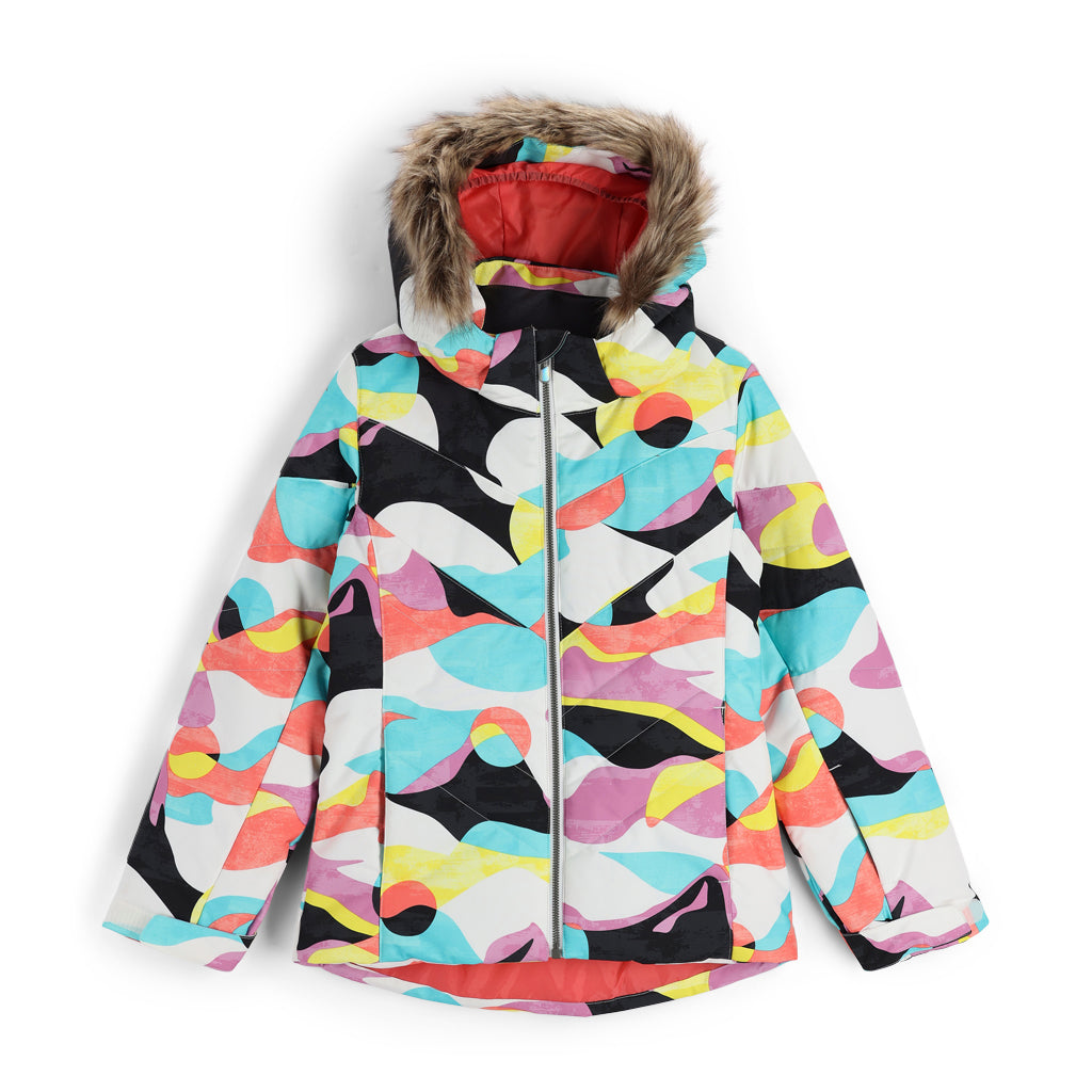 Spyder Lola Insulated Ski Jacket White