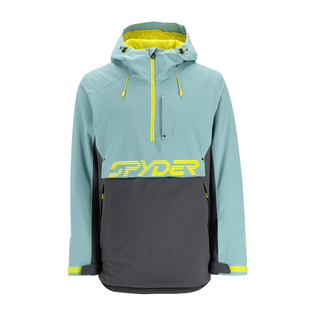 Spyder Signal Insulated Ski Anorak Jacket Blue