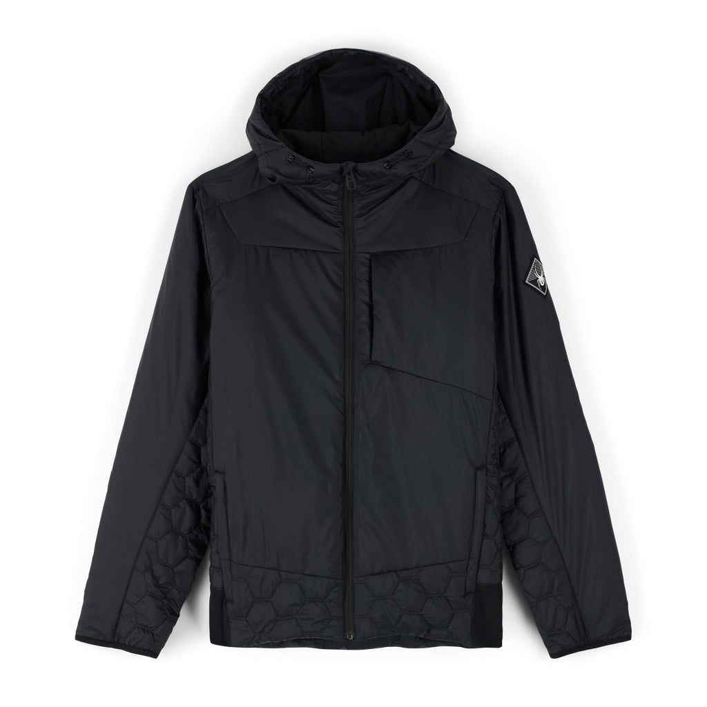 Spyder Leader Graphene Hooded Insulated Ski Jacket Black