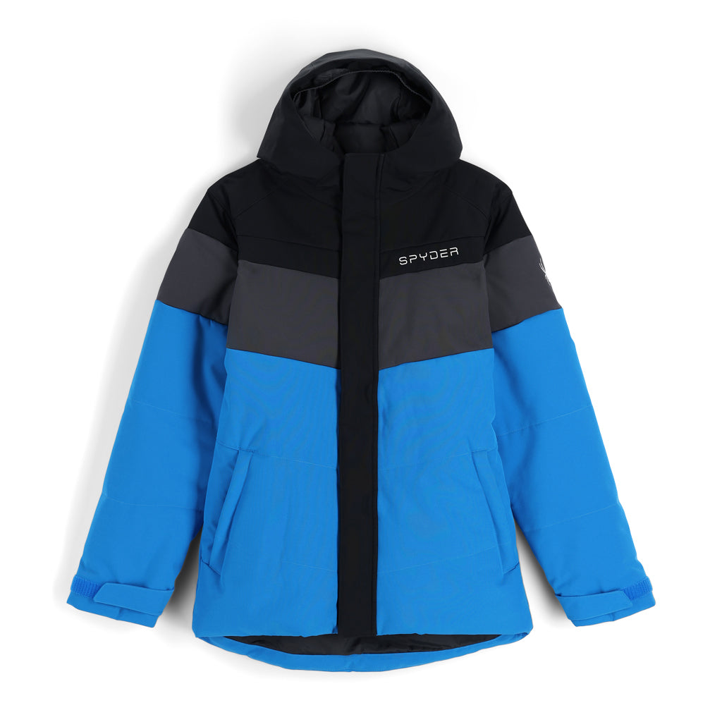 Spyder Youth Ward Insulated Ski Jacket Blue