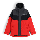 Spyder Youth Ward Insulated Ski Jacket Red