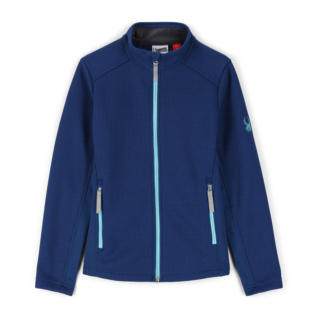 Spyder Bandita Full Zip Sweater Blue